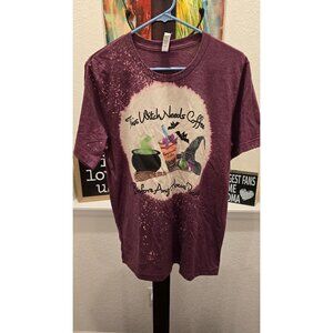 This Witch Needs Coffee Before Any Hocus Pocus - Size Medium